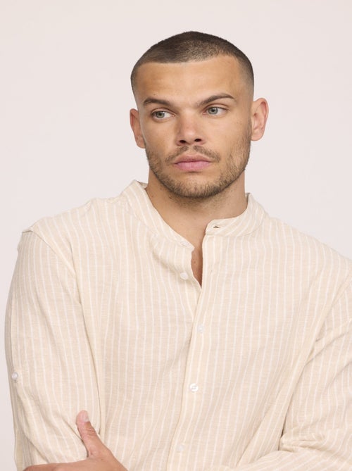 Lee Cooper - Chemise DUMORI Mastic stripes - Kiabi