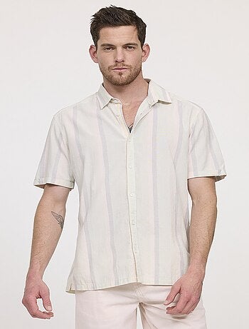 Lee Cooper - Chemise DUPO Ivoire