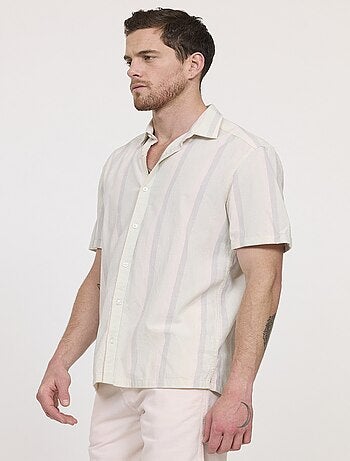 Lee Cooper - Chemise DUPO Ivoire