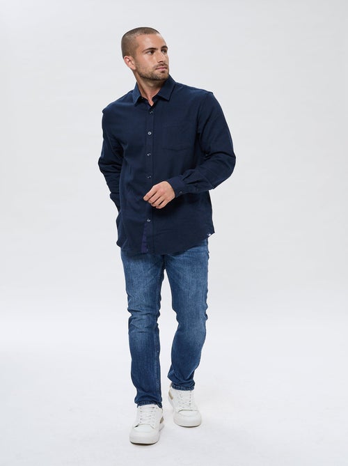 Lee Cooper - Chemise Dupola Navy - Kiabi