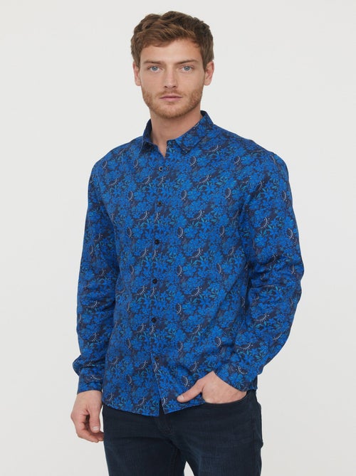 Lee Cooper - Chemise Dylan Navy - Kiabi