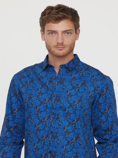 Lee Cooper - Chemise Dylan Navy - Kiabi