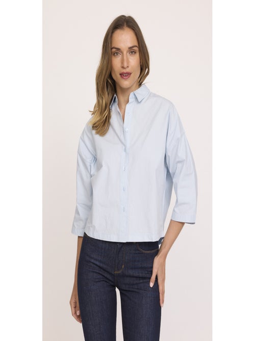 Lee Cooper - Chemise manches 3/4 coton comfort DISNA - Kiabi