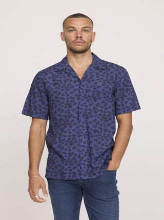 Lee Cooper - Chemise manches courte lyocell relaxed DALMIER