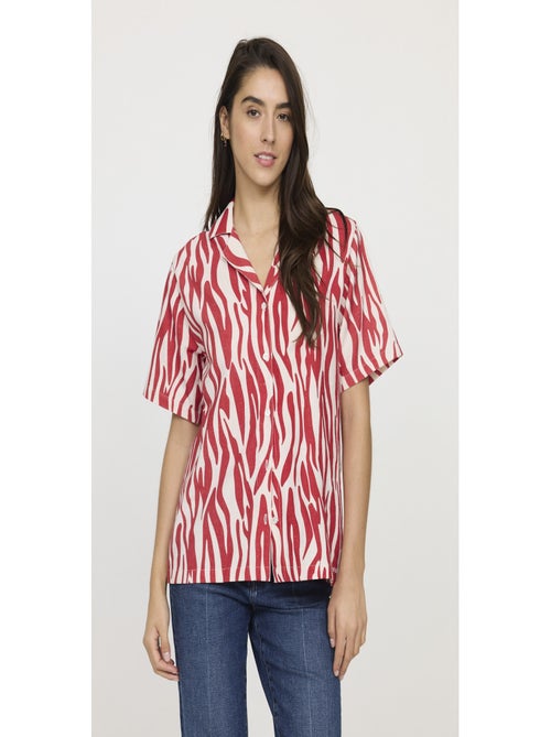 Lee Cooper - Chemise manches courtes coton loose DAONA - Kiabi