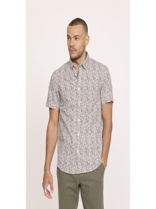 Lee Cooper - Chemise manches courtes coton regular DOMIL - Kiabi