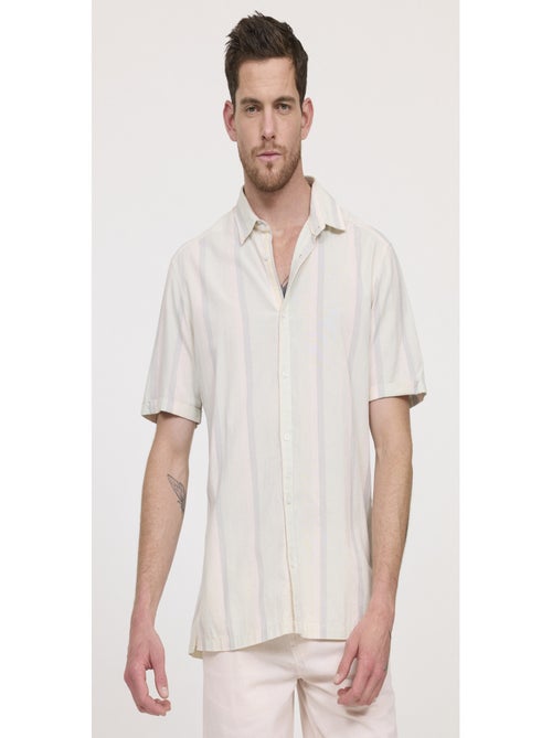 Lee Cooper - Chemise manches courtes coton regular DUPO - Kiabi