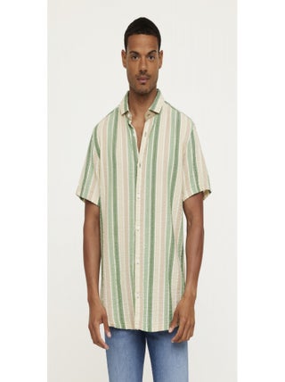 Lee Cooper - Chemise manches courtes coton relaxed DOMING
