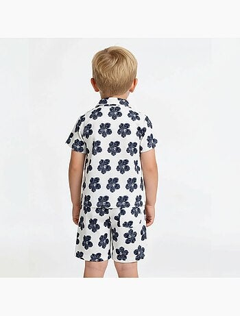 Lee Cooper - Chemise manches courtes et short assorti