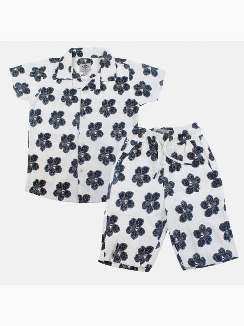 Lee Cooper - Chemise manches courtes et short assorti - Kiabi