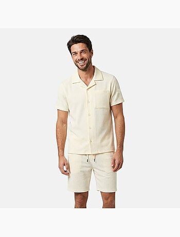 Lee Cooper - Chemise manches courtes et short assorti