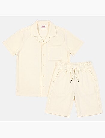 Lee Cooper - Chemise manches courtes et short assorti