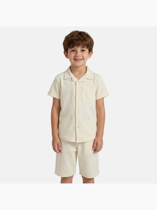 Lee Cooper - Chemise manches courtes et short assorti - Kiabi