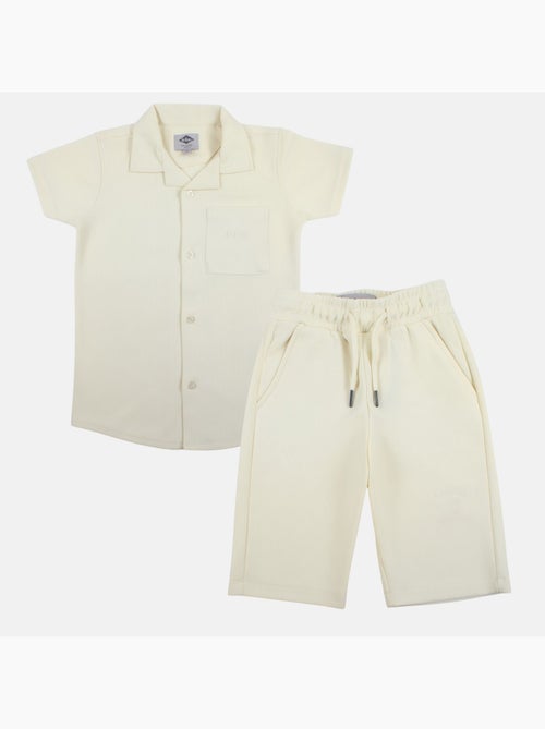 Lee Cooper - Chemise manches courtes et short assorti - Kiabi