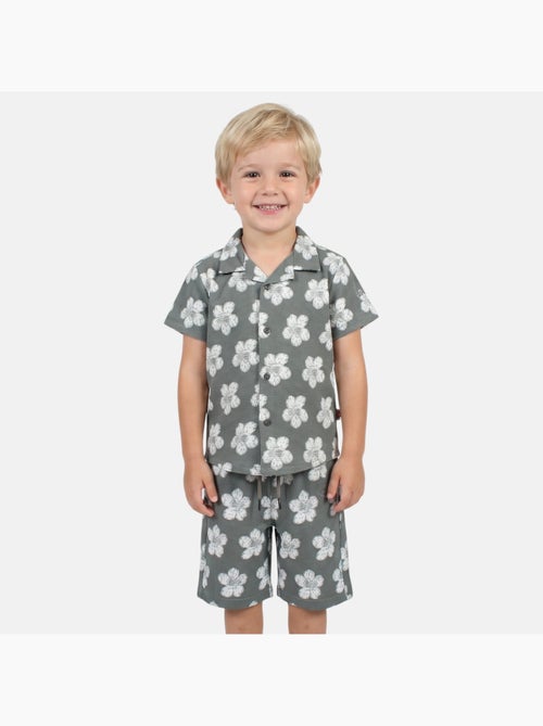Lee Cooper - Chemise manches courtes et short assorti - Kiabi