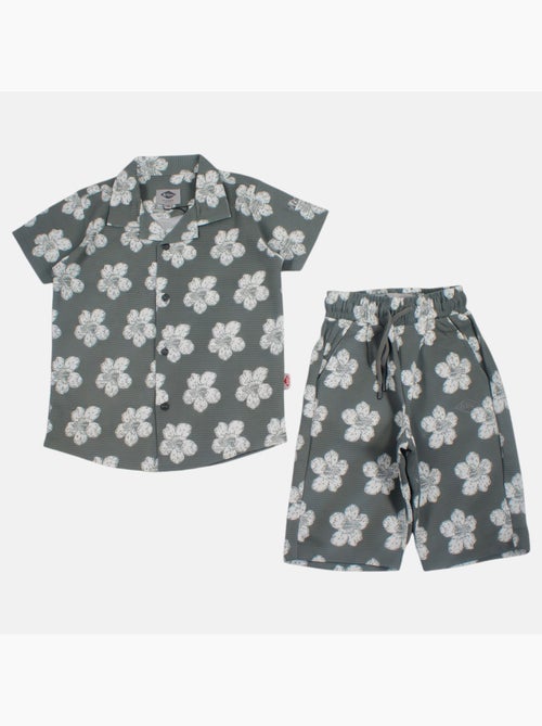 Lee Cooper - Chemise manches courtes et short assorti - Kiabi