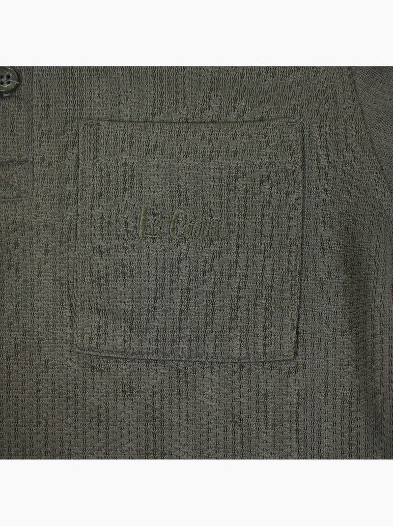 Lee Cooper - Chemise manches courtes et short assorti Kaki - Kiabi