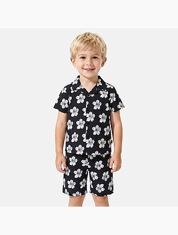 Lee Cooper - Chemise manches courtes et short assorti