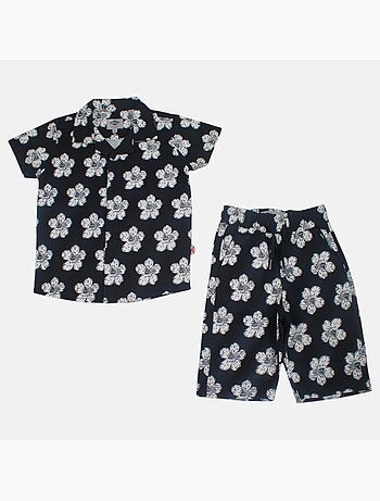 Lee Cooper - Chemise manches courtes et short assorti