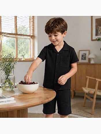 Lee Cooper - Chemise manches courtes et short assorti