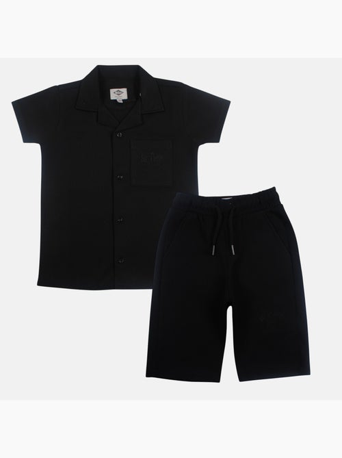 Lee Cooper - Chemise manches courtes et short assorti - Kiabi Lee Cooper - Chemise manches courtes et short assorti - Kiabi