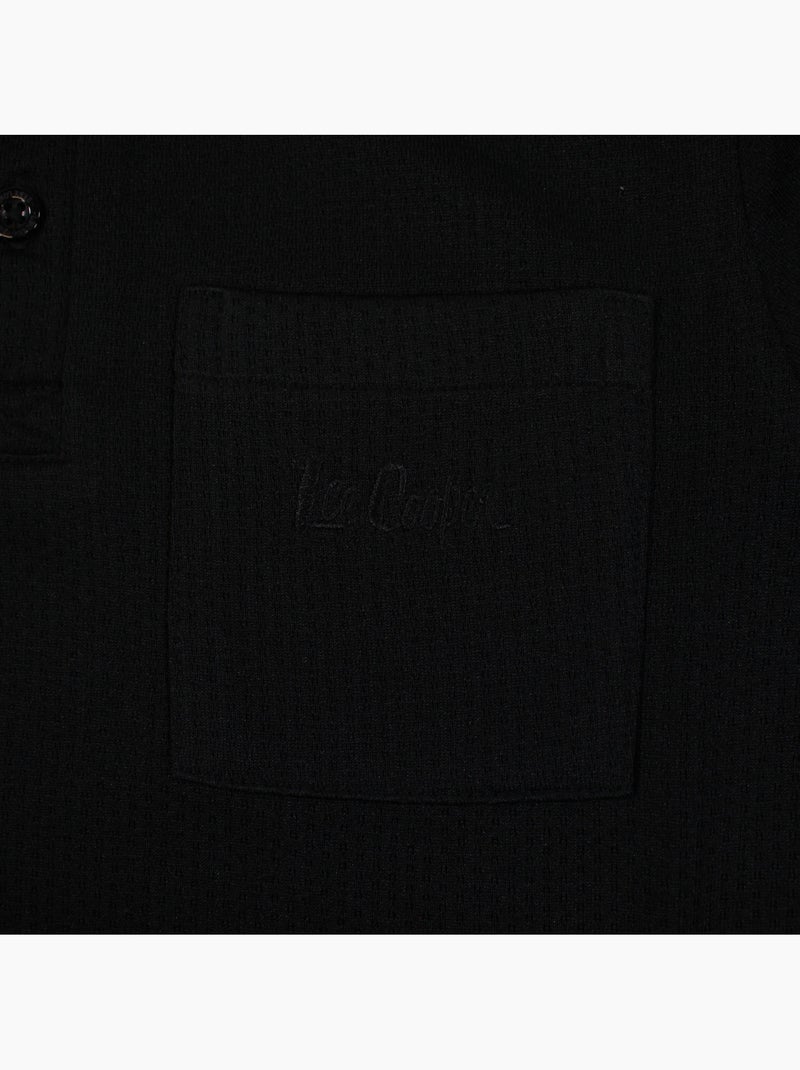 Lee Cooper - Chemise manches courtes et short assorti Noir - Kiabi