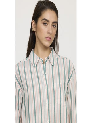 Lee Cooper - Chemise manches longues coton loose DOUBIA