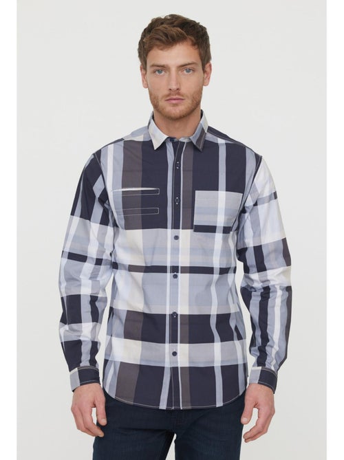 Lee Cooper - Chemise manches longues coton regular DALLIS - Kiabi