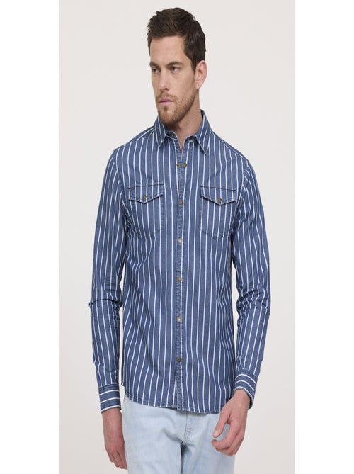 Lee Cooper - Chemise manches longues coton regular DARILE - Kiabi