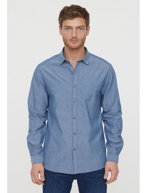 Lee Cooper - Chemise manches longues coton regular DOUGO - Kiabi