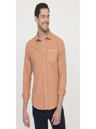 Lee Cooper - Chemise manches longues coton regular DYE