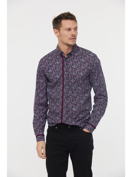 Lee Cooper - Chemise manches longues coton slim DINEUR - Kiabi