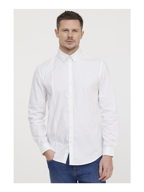 Lee Cooper - Chemise manches longues coton slim DOKITO - Kiabi