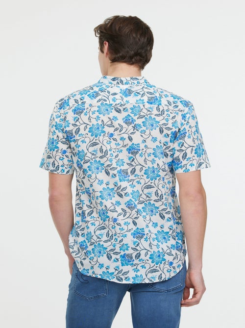 Lee Cooper - Chemises DAMYK MC Celadon blue - Kiabi