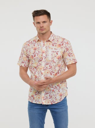 Lee Cooper - Chemises DAMYK MC Peach