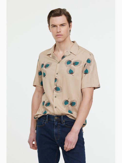 Lee Cooper - Chemises DARUS Argile beige - Kiabi