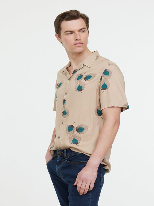 Lee Cooper - Chemises DARUS Argile beige - Kiabi