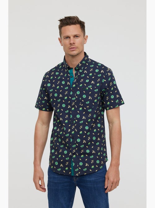 Lee Cooper - Chemises DICHA MC Navy - Kiabi