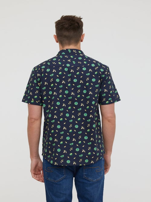 Lee Cooper - Chemises DICHA MC Navy - Kiabi