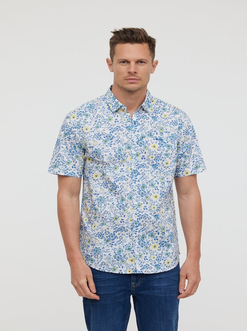 Lee Cooper - Chemises DILERTY Celadon blue Bleu - Kiabi