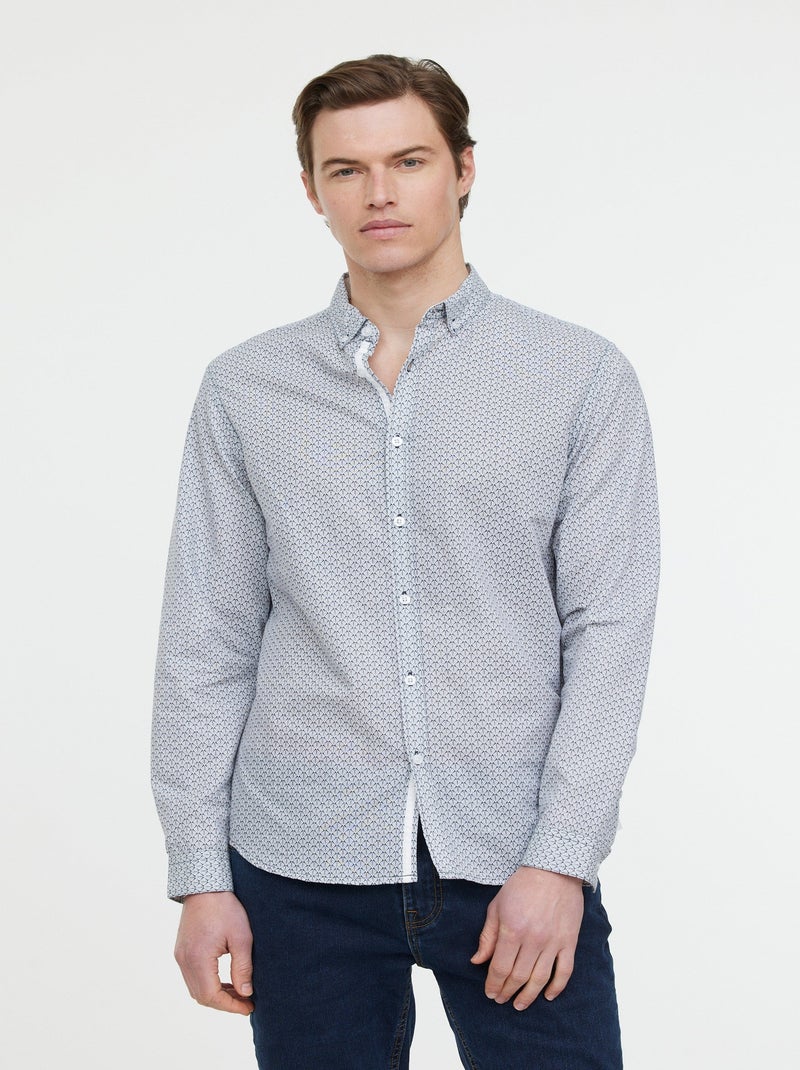 Lee Cooper - Chemises DOLCE ML Marine Bleu - Kiabi