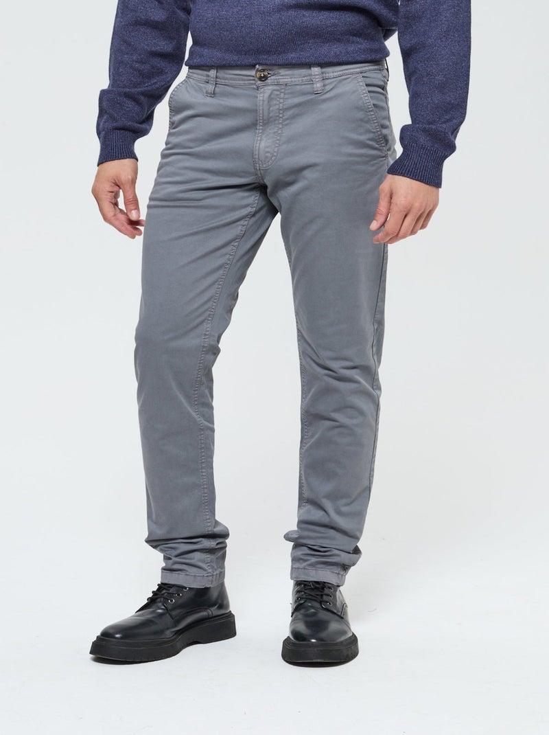 Lee Cooper - Chino GALANT Gris Gris - Kiabi