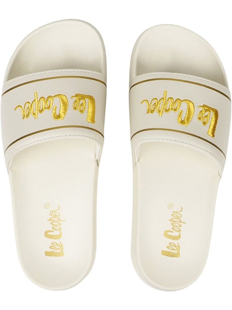 Lee Cooper - Claquettes Crème - Kiabi