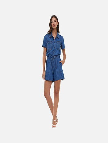 Lee Cooper - Combi-short TUXIE Medium blue brushed