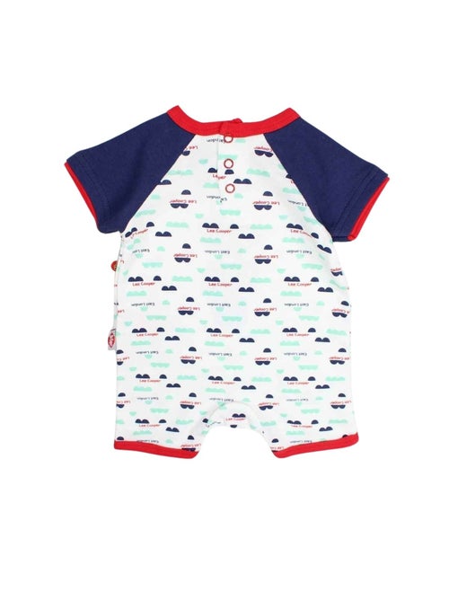 Lee Cooper - Combishort garçon été avce motif et ecriture - Kiabi