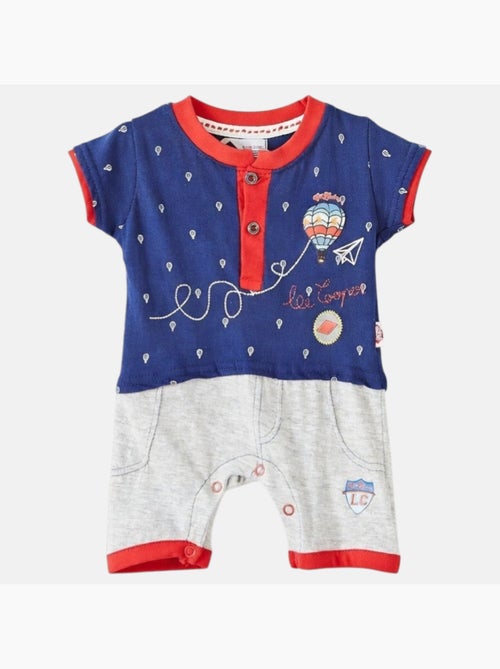 Lee Cooper - Combishort garçon été avec motif et imprimé montgolfière - Kiabi