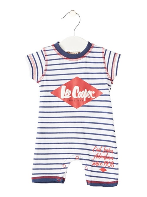Lee Cooper - Combishort imprimé Lee Cooper en coton - Kiabi
