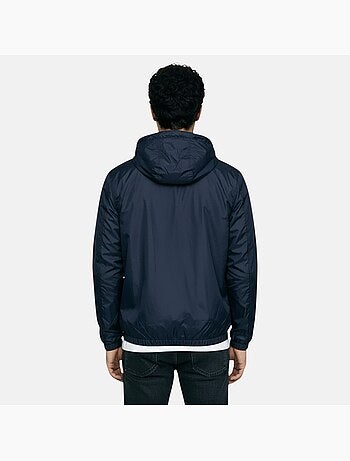 Lee Cooper - Coupe vent homme marine avec capuche