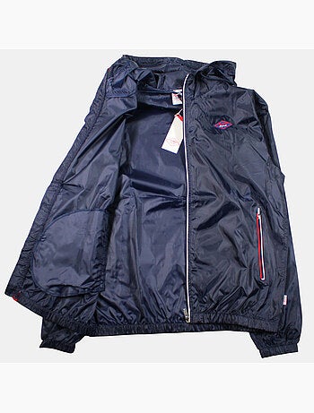 Lee Cooper - Coupe vent homme marine avec capuche