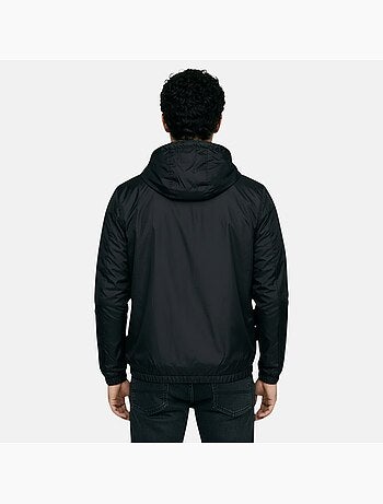 Lee Cooper - Coupe vent homme noir avec capuche